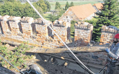 Countdown für Notsicherung: In Broock läuft der Schlossspurt