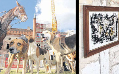 Ein Schloss zwischen Kunst und Schleppjagd