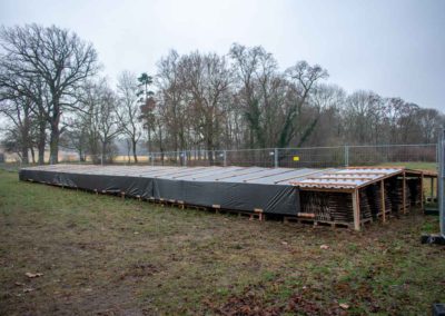 Lagerung der bauzeitlichen Biberschwänze