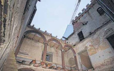 Die Aufräumkommandos haben im Schloss ganze Arbeit geleistet