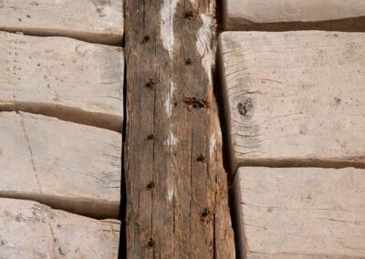 Restaurierung der letzten erhaltenen Vollholzdecke