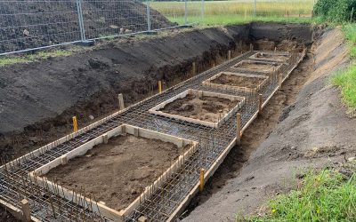 Das Fledermaus-Ersatzquartier von Beginn der Arbeiten bis Fertigstellung