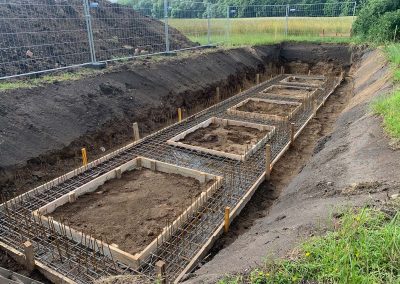 Das Fledermaus-Ersatzquartier von Beginn der Arbeiten bis Fertigstellung