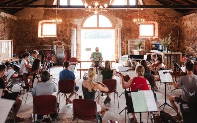 Die junge norddeutsche philharmonie in Broock: Kreativlabor für neue Spielweisen der Instrumentalmusik