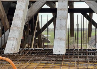 Bewehrung der Decke im Dachgeschoss II des Südflügels